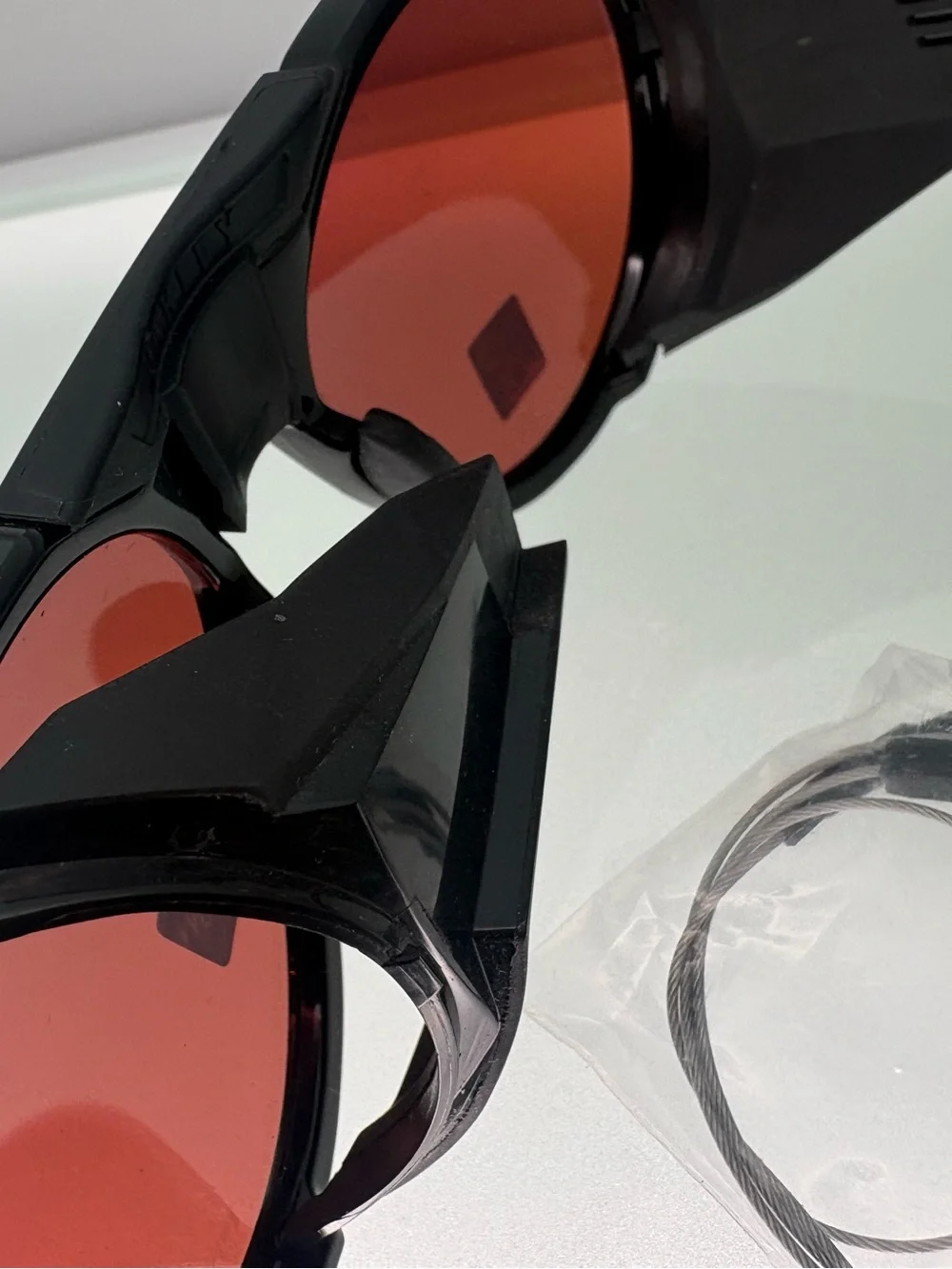 Oakley Clifden Black rose prizim road lens ski and bike sunglasses